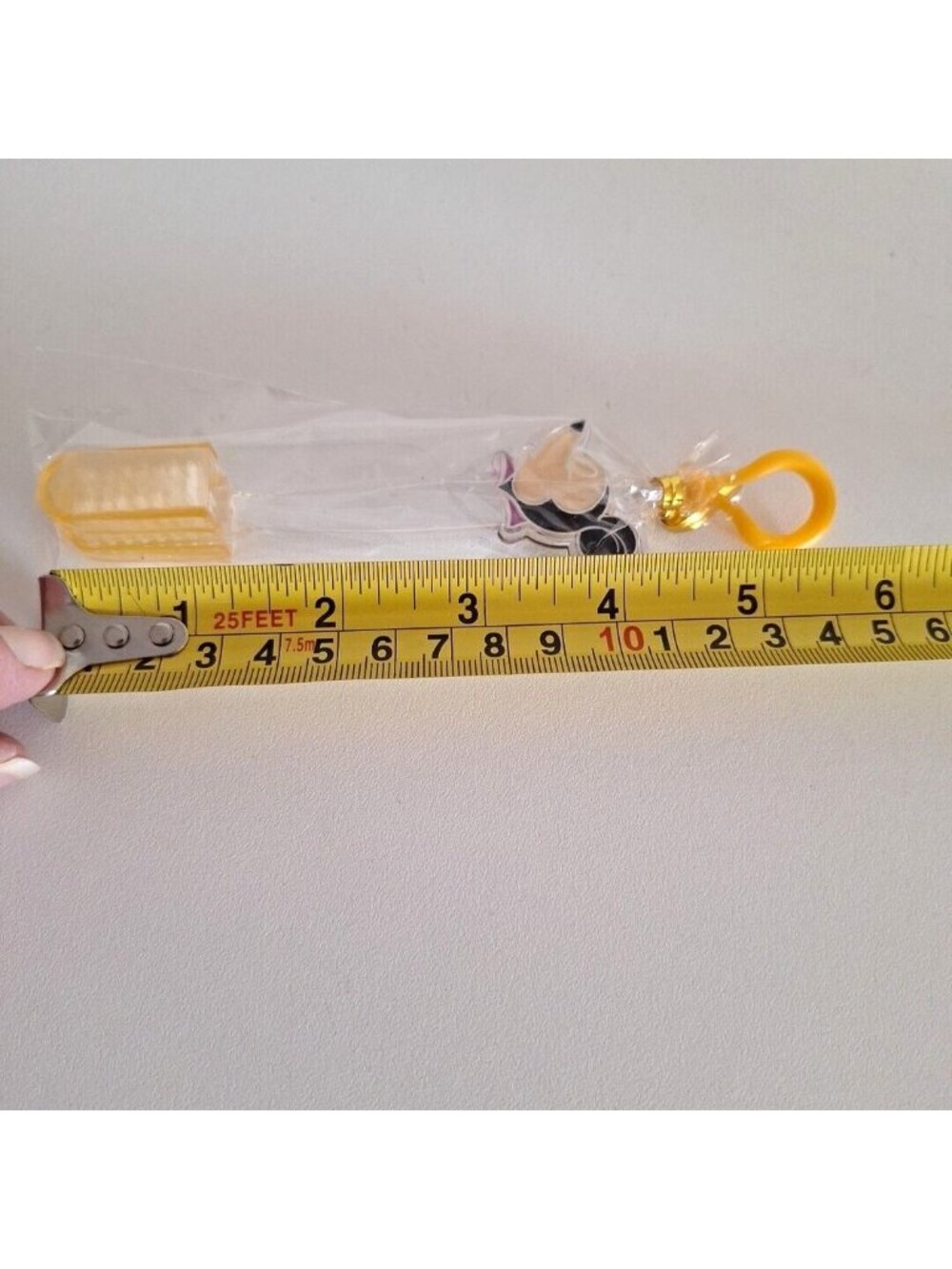Disney Mickey Mouse Kids Toothbrush Travel Clip Yellow Clear - Picture 2 of 9